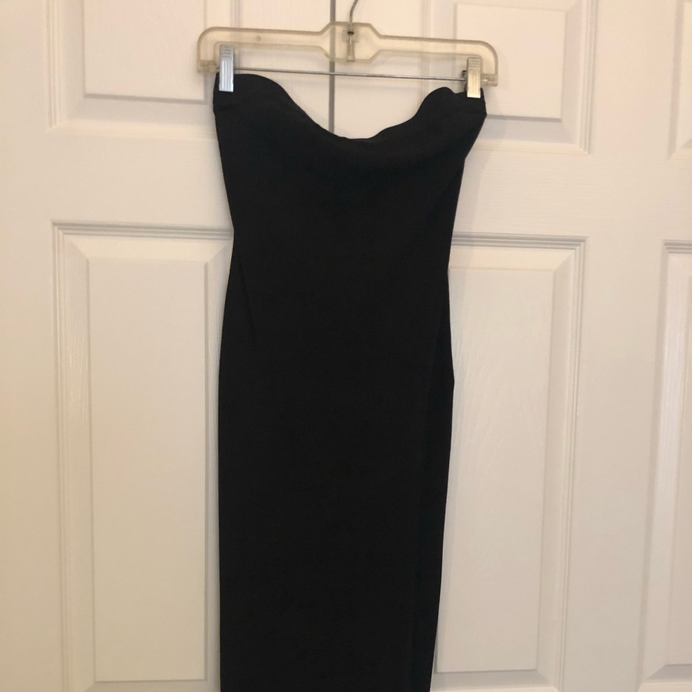 Strapless Little Black Dress